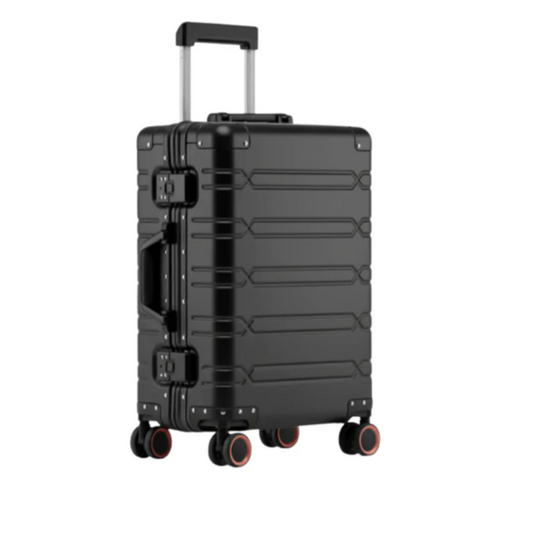 Valise Cabine Rigide Nuvoya – Noir – Format Voyage