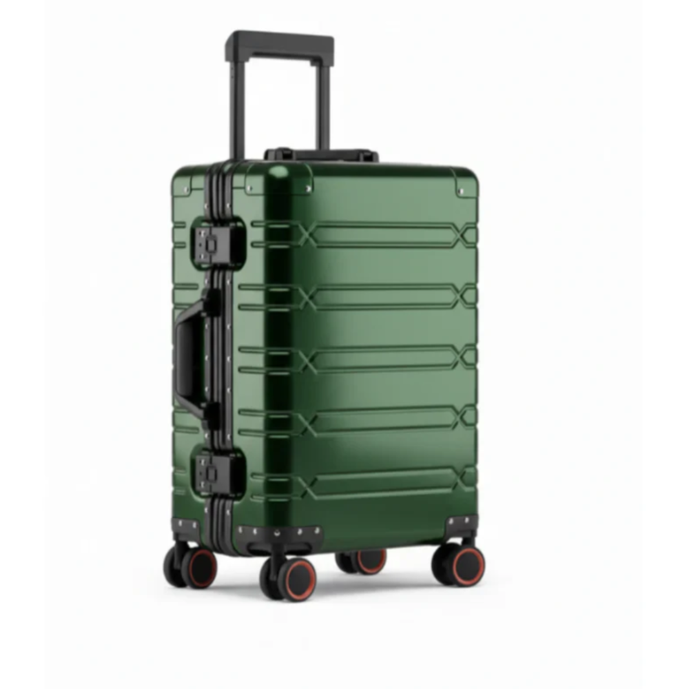 Valise Cabine Rigide Nuvoya – Vert – Format Voyage