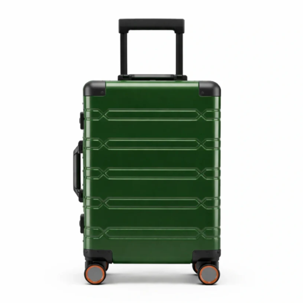 Valise Cabine Rigide Nuvoya – Vert – Format Voyage